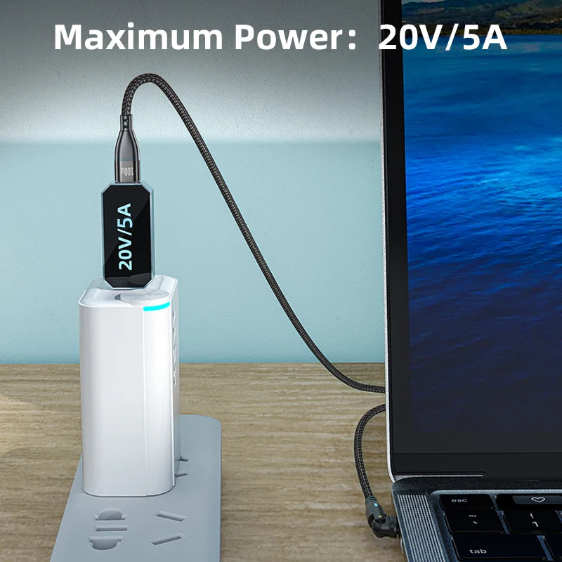 USB C Elbow Charging Cable — product view 5
