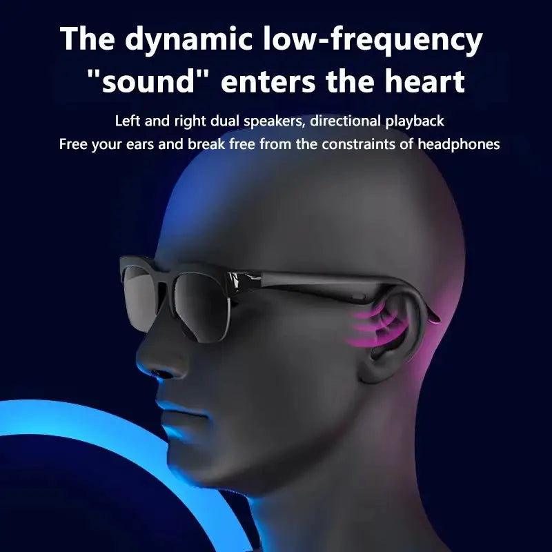 OnePlus Smart Glasses Gift AI Translation Bluetooth Conversation Recording Listening To Music Smart Sunglasses for Men Women NEW
