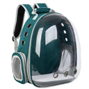 Secure Travel: Clear Bubble Pet Backpack