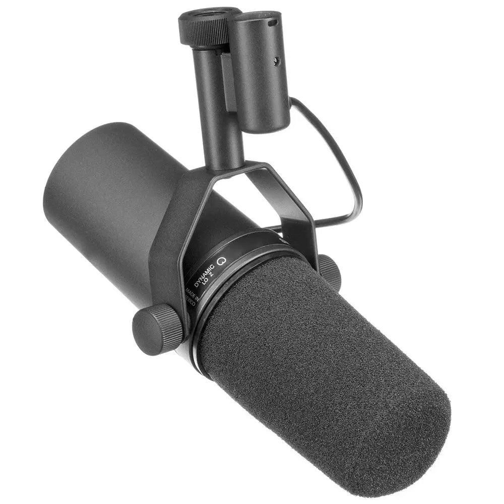 Shure SM7B Dynamic Microphone Podcast Studio Set Black Metal
