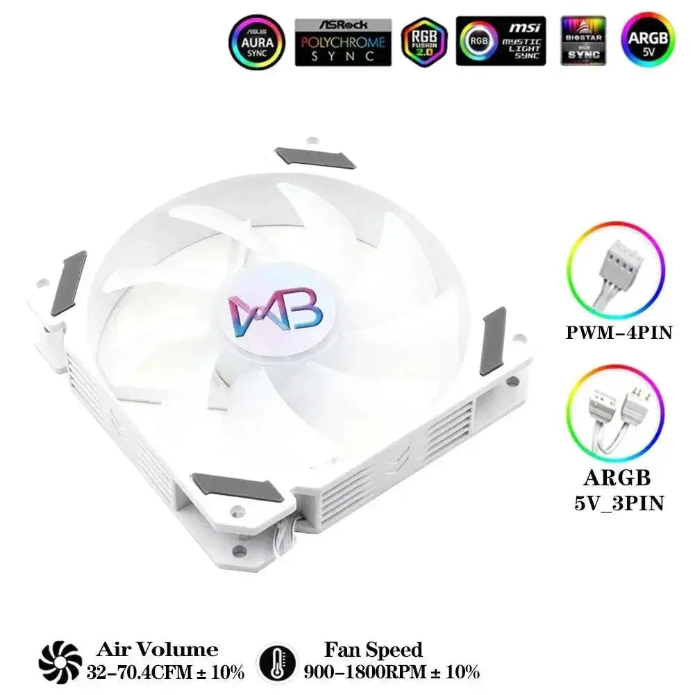 Whisper-Quiet PC Cooling Fan for Gamers — product view 13