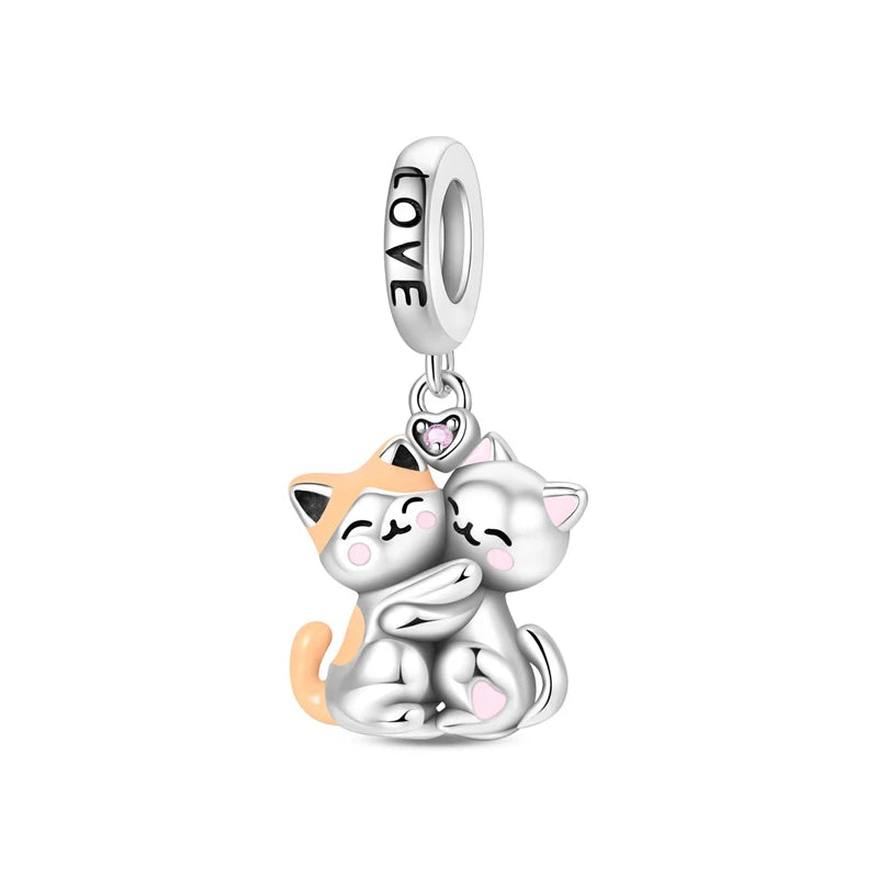 Sterling Silver Charm Love Heart