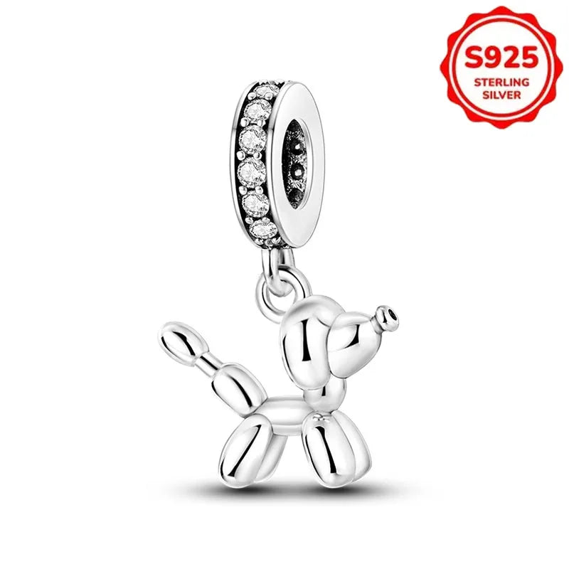 Charm Sterling Silver Luminous Firefly