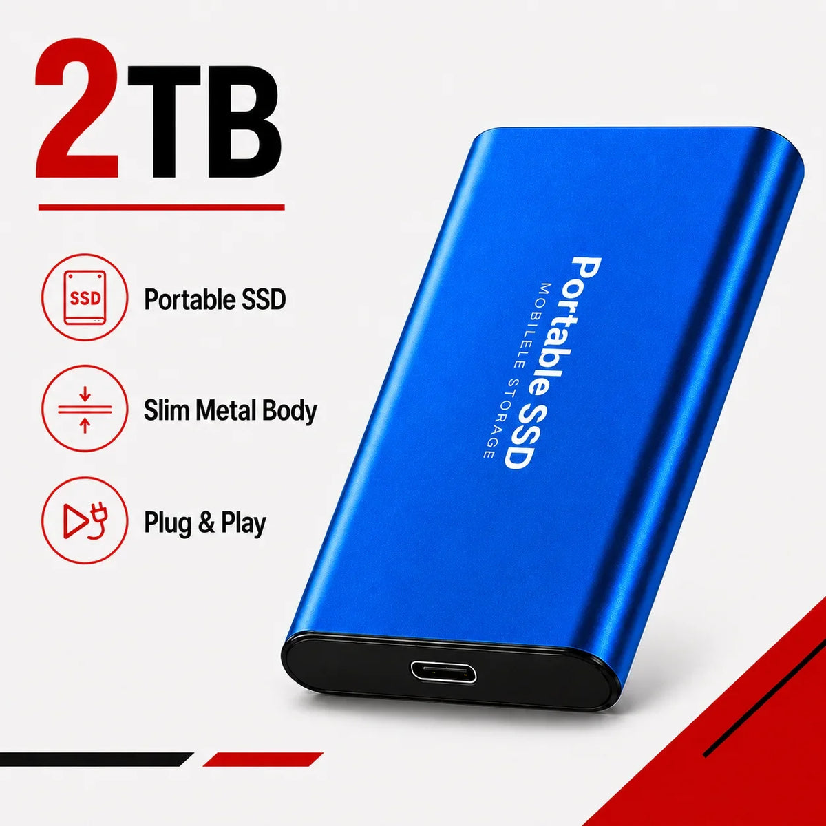 Laptop External SSD Drive