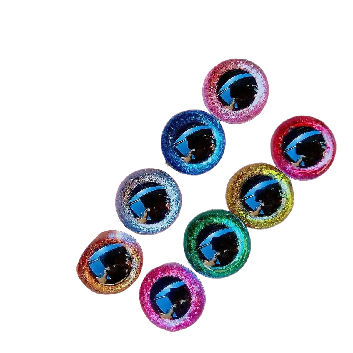 Craft Safety Eyes for Amigurumi — green