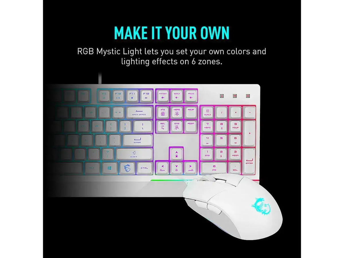 MSI Vigor GK30 Gaming Keyboard Mouse