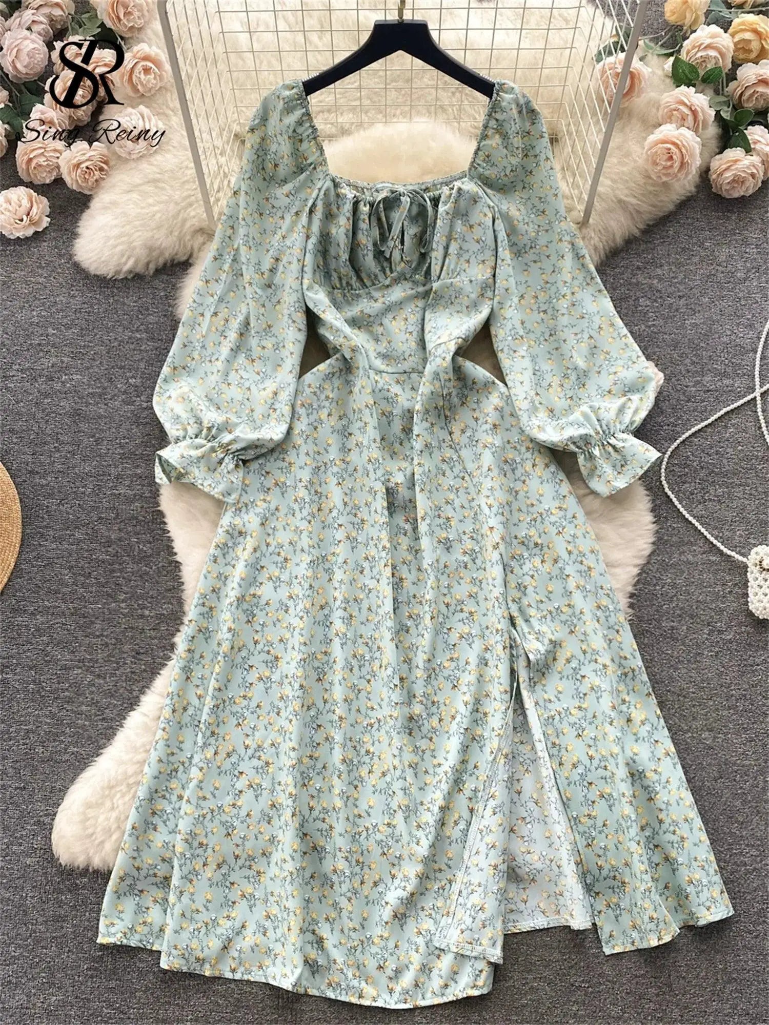 Floral Chiffon Dress Summer Chic With Graceful Appeal