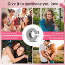 Hot Sale Silver Plated Color Letter Charm Beads for Women