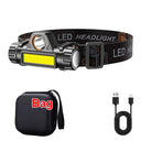 COB LED Headlamp - Super Bright Waterproof