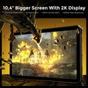 Fossibot DT2 Rugged 10.4 4G Tablet for Outdoor Use