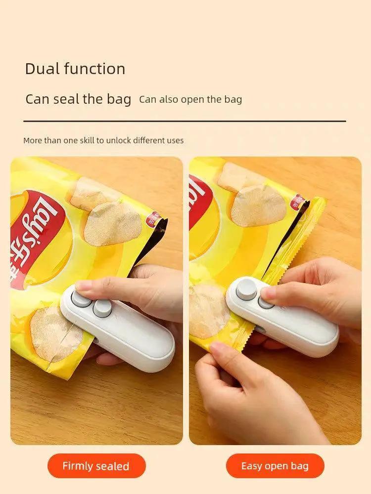Portable Mini Plastic Bag Sealing Machine For Food Storage
