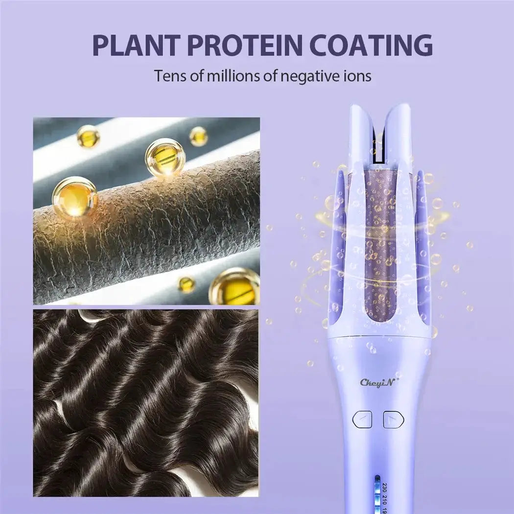CkeyiN Automatic Hair Curler 32MM Auto Rotating Wand