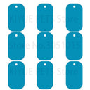 Aluminum Customized Pet ID Tags Personalized Dog Tag Set