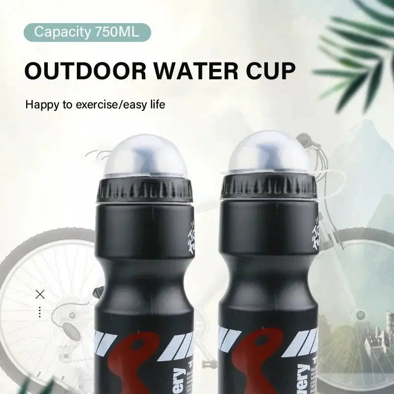 Cycling Water Bottle 700ml Plastic Bottle With Cover
