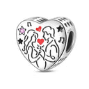 Sterling Silver Charm Beads Mask