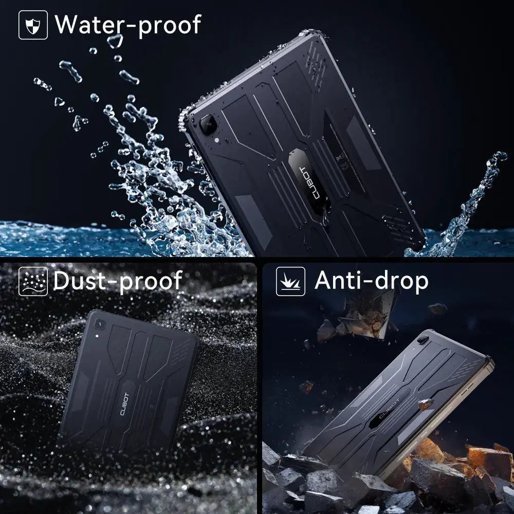 Cubot Tab Kingkong Rugged Tablet 10.1 FHD IP68 16GB RAM