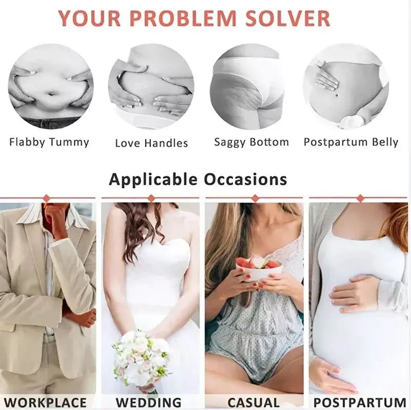 Adjustable Fajas Colombianas Waist Corset Shapewear