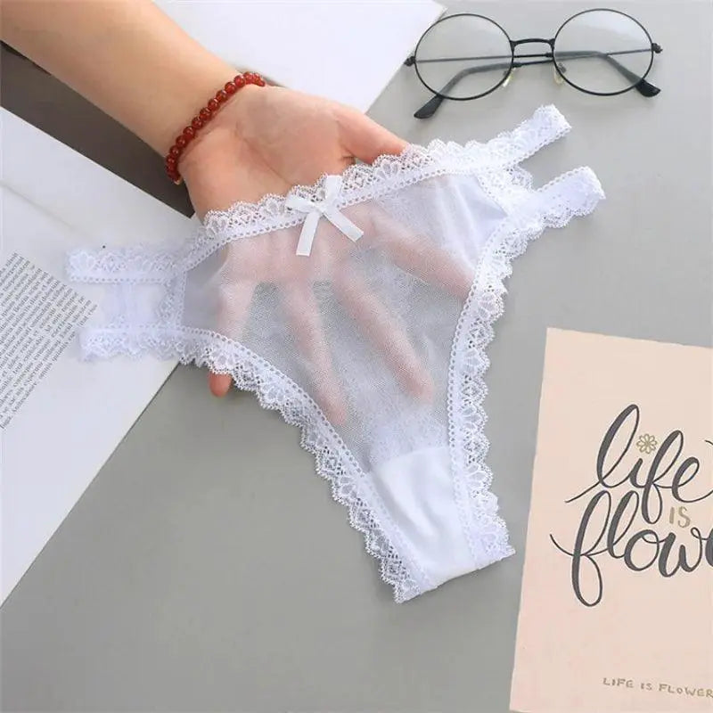 Seductive Lace G String Briefs Elegant Comfortable Lingerie