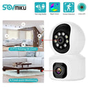 2K 4MP WiFi PTZ Security Camera with AI Tracking Features