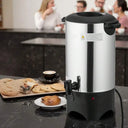 Commercial Coffee Urn, Cup L Hot Beverage Dispenser With Dripless