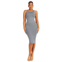 Seamless U Backless Bodysuit Dress for Women Tummy Control