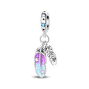Sterling Silver Charm Beads Mask