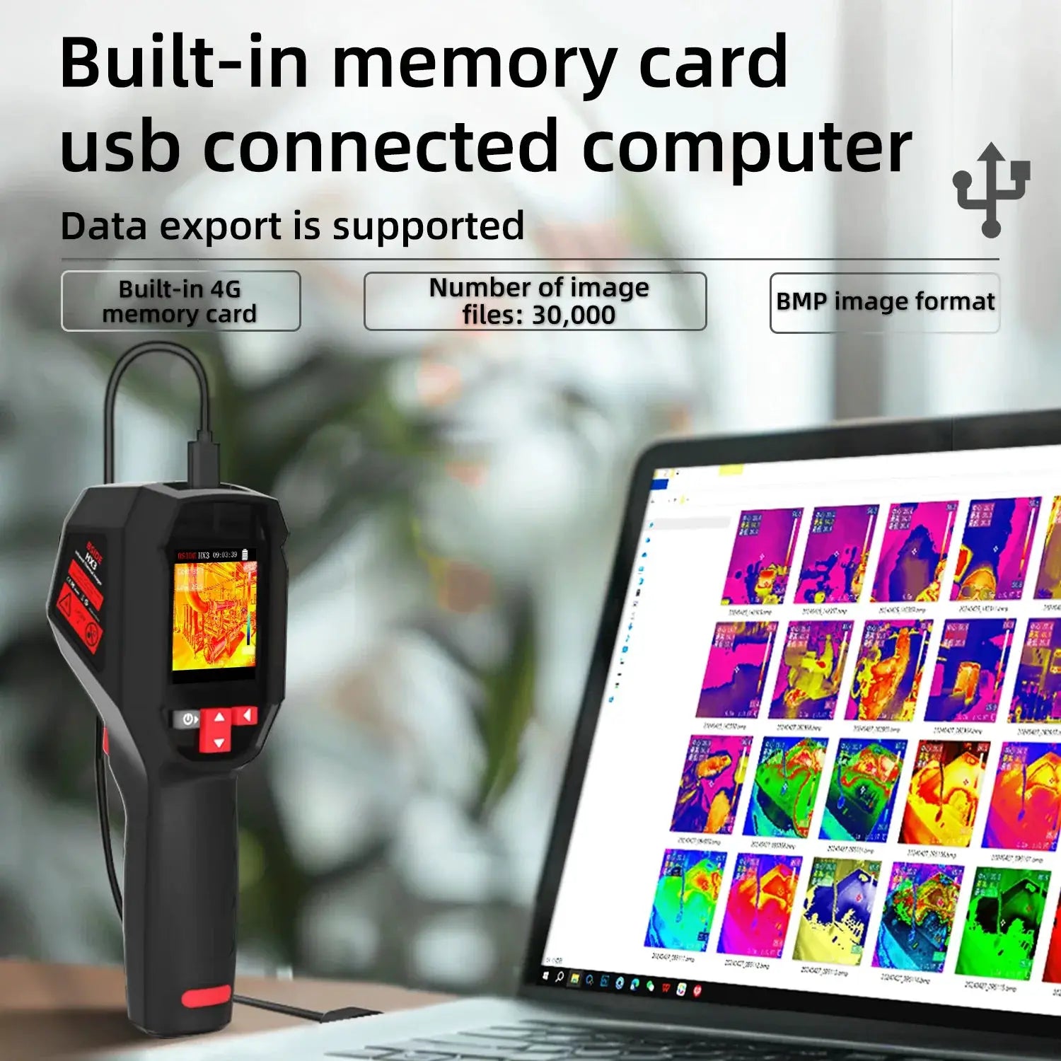 BSIDE HX3 Handheld Thermal Imaging Camera - For PCB, Pipes And Fire Safety - stepyours.com