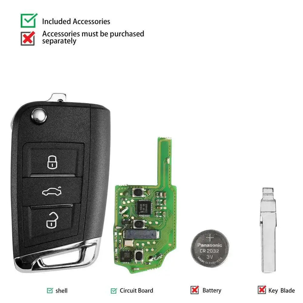 Xhorse XEMQB1EN VVDI Smart Remote Key MQB For Vehicles