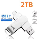 USB Flash Drives High Speed Transfer Metal Pendrive Memory Card