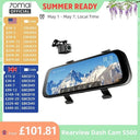 Smart Rearview Dash Cam for Drivers
