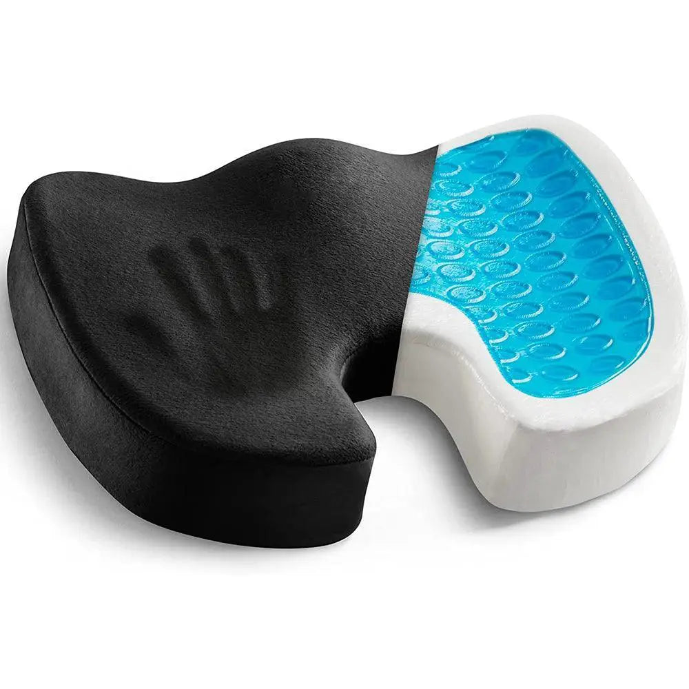 U Shaped Gel Memory Foam Travel Cushion For Tailbone Relief