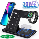 Fast Wireless Charger Stand for Apple