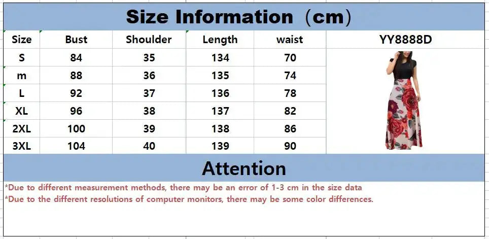 2024 European and American style flower print color matching short sleeved dress for women's large swing skirt