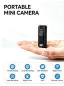 Pocket Sized Mini Body Camera HD Recorder, Clip-on Wearable