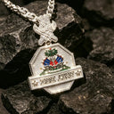 Gold Plated Full Cubic Zirconia