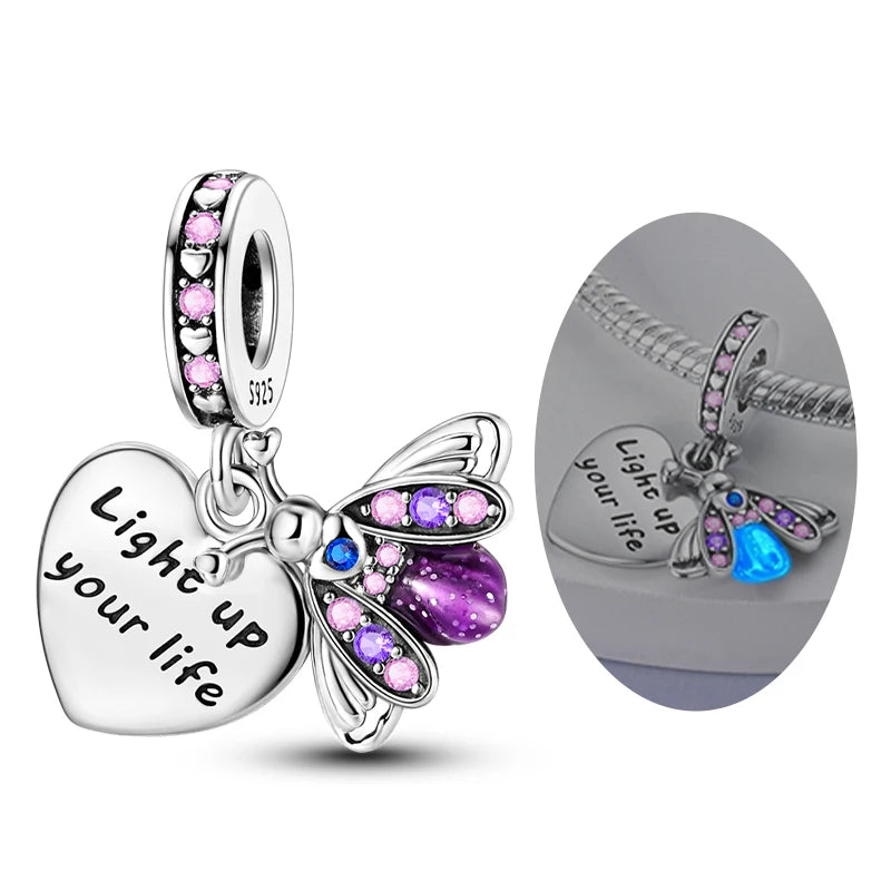 Sterling Silver Charm Beads Charms