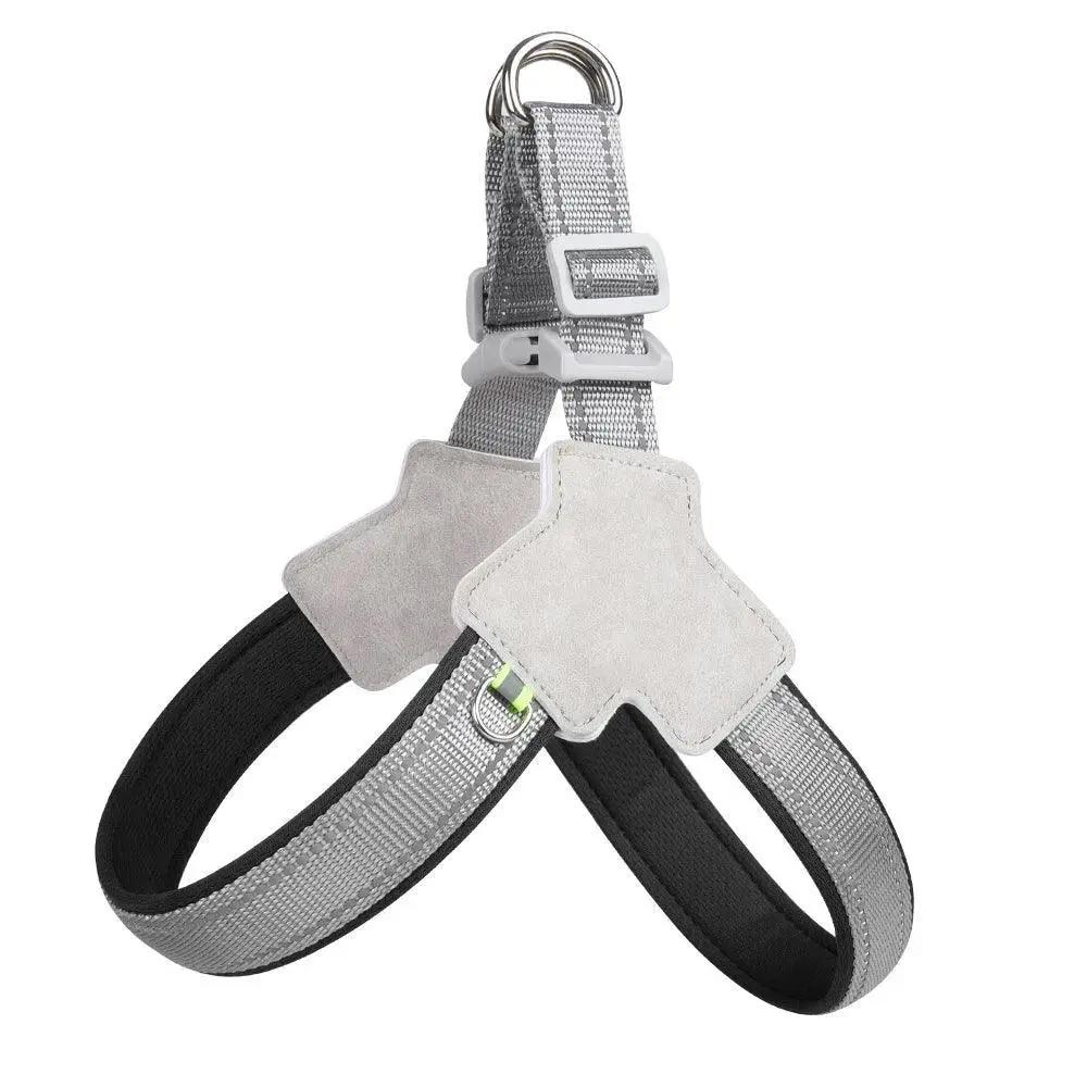 Reflective Dog Harness Adjustable Durable Breathable Mesh
