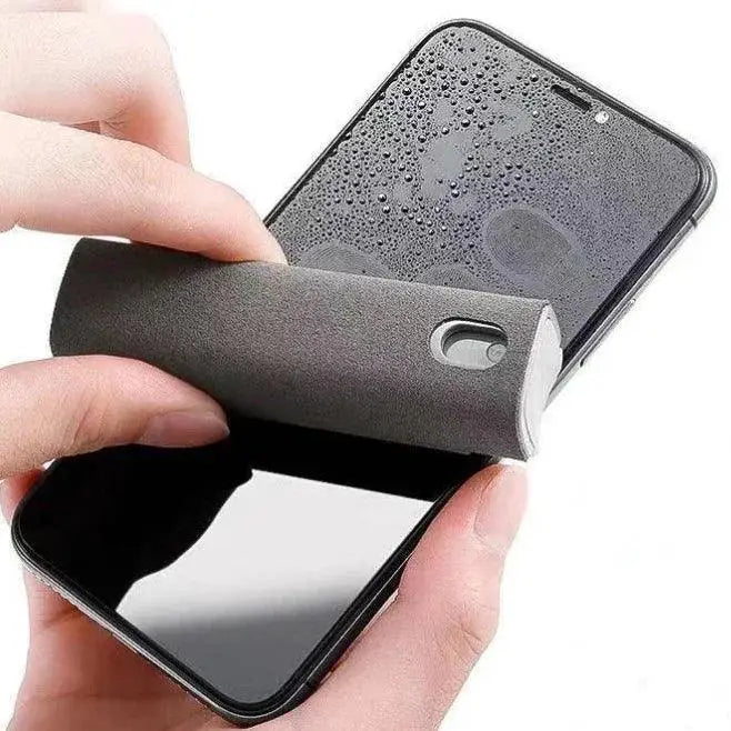 Microfiber Screen Cleaner Versatile Electronic Glasses Spray