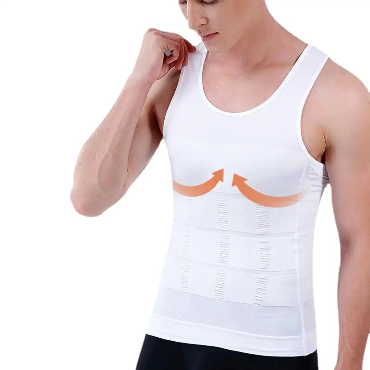 Men's Tummy Control Compression Vest — product view 16
