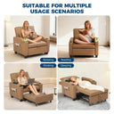 USB Adjustable Upholstered Couch