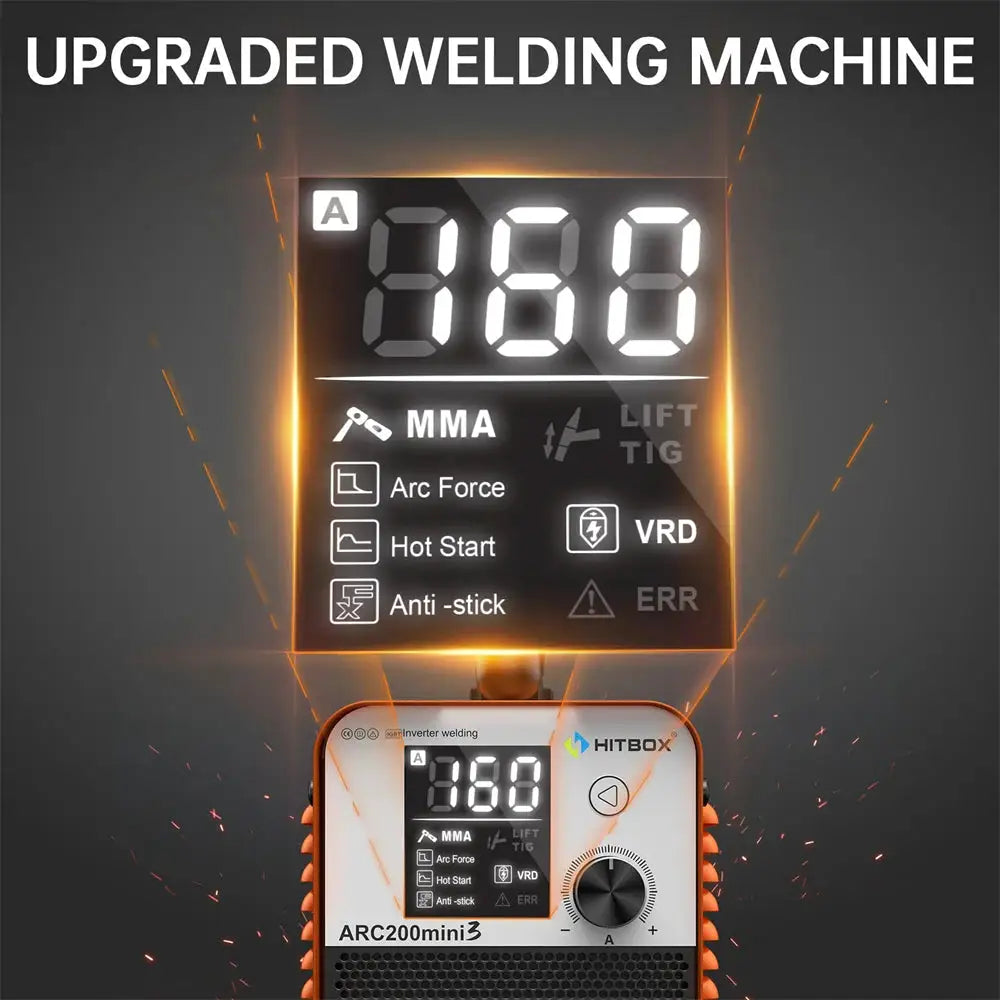 HITBOX Compact Stick and Lift TIG Welder — product view 5