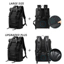 Roll Top Water Resistant Laptop Backpack