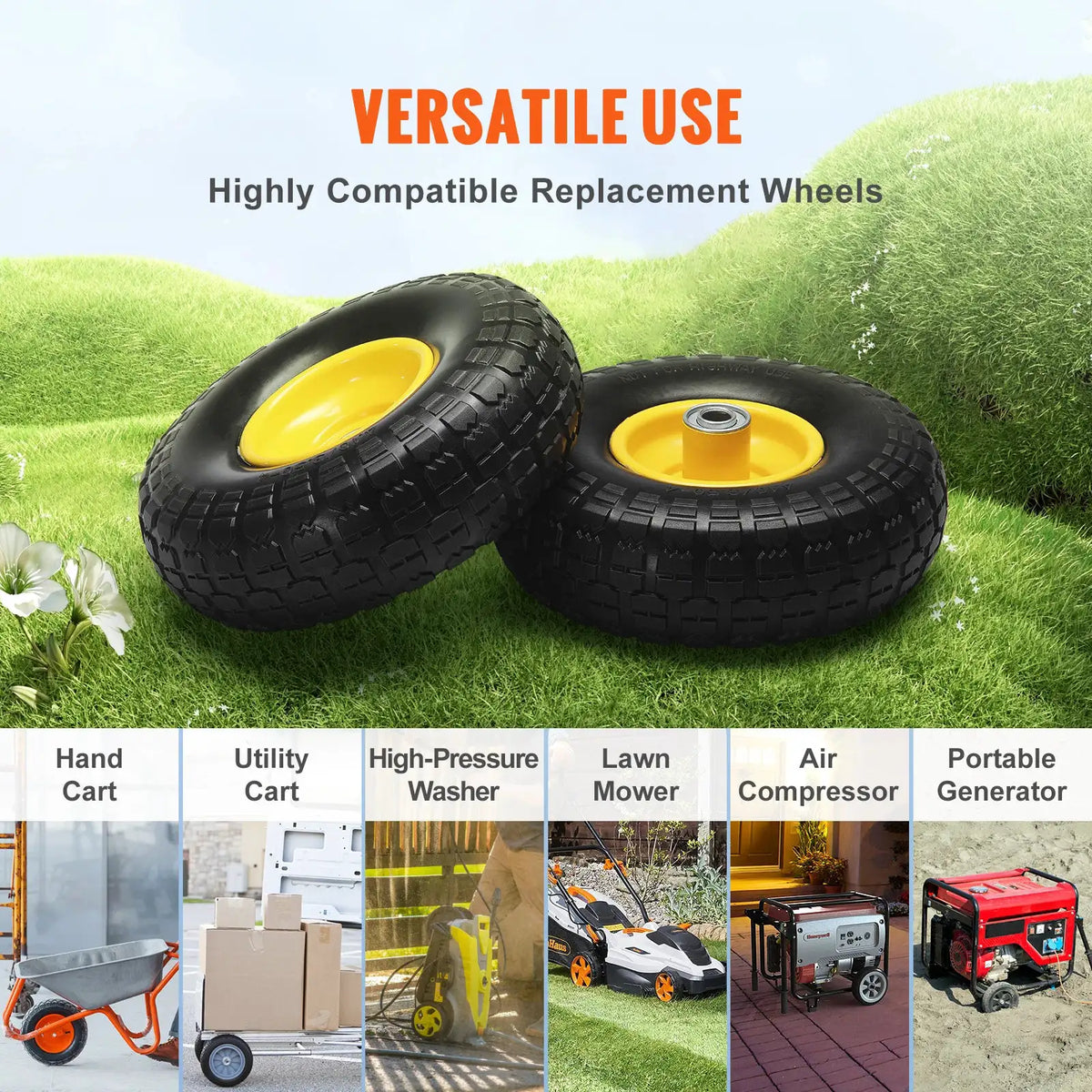 Solid PU Run Flat Tires And Wheels — product image 6