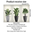 Wall Art Stickers Simulate 3D Potted Green Plants Decor