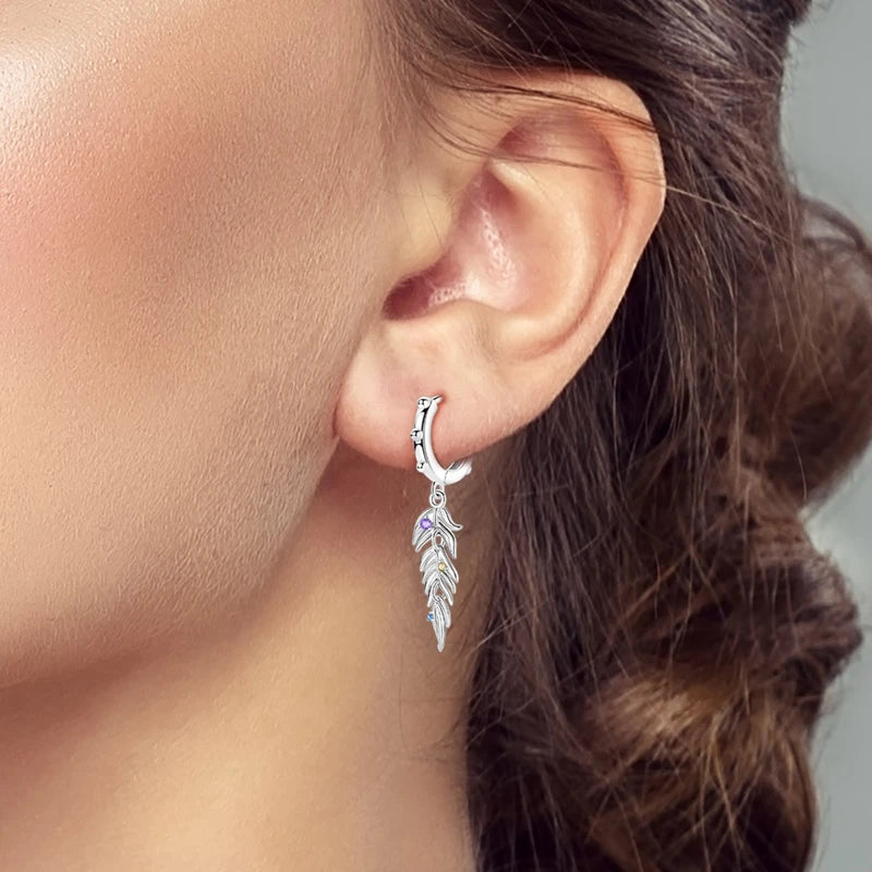 Maula Earrings Sterling Silver Bohemian