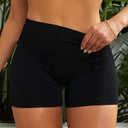 Breathable High Waist Yoga Shorts