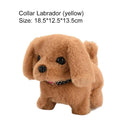 Lifelike Interactive Plush Robot Dog Adorable Companion Toy