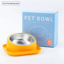 Large Cat Feeder Water Dispenser Wet Dry Separation Bowl