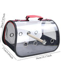 FeatherTrail Parrot Travel Carrier With Perch Backpack