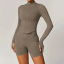 Yoga Set Seamless Fitness Suit Women 3 Piece